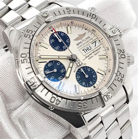 breitling chronometre superocean automatic day date|Breitling chronometre Superocean automatic 200m.